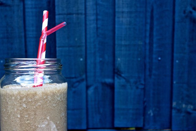 raw hazelnut espresso thick shake