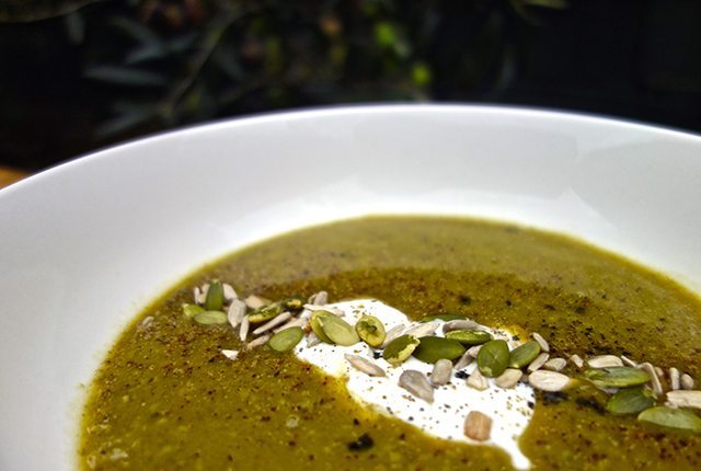 Green Green Green Green Split Pea Soup features